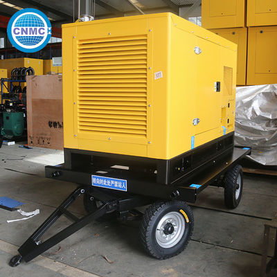Practical Trailer  Diesel Generator Set Single Phase 500KVA 400KW